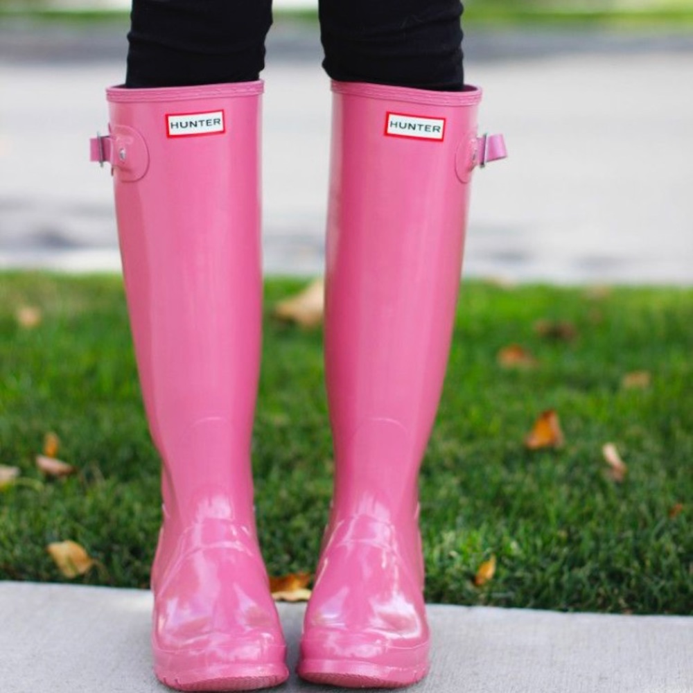 tall hunter rain boots