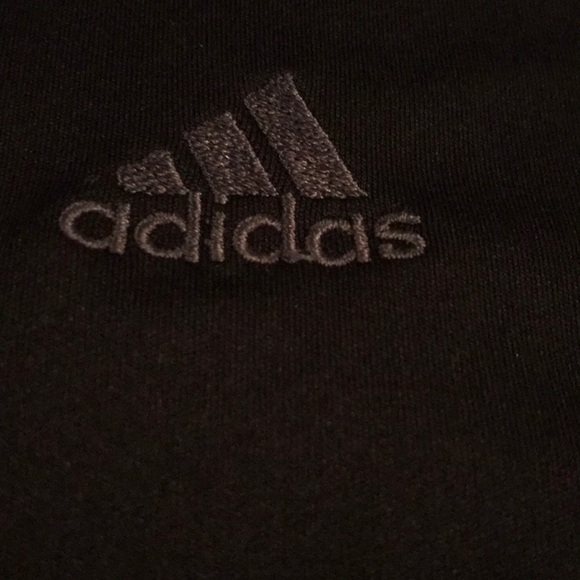 Solid black adidas fro-fit shirt size large - Picture 2 of 2