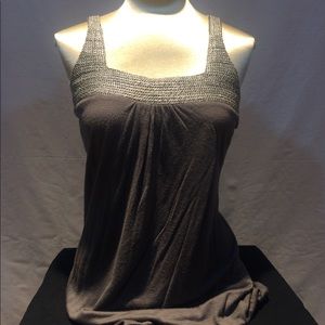 { Kenzie } Size Large Gray/Silver tank