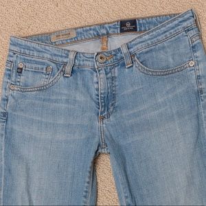 AG light blue slim/straight jeans