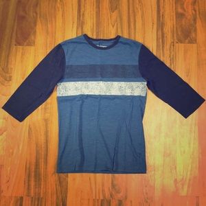 Men's Baseball Tee (Small) Athletic Fit