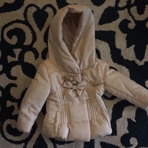 Girls beige coat