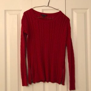 Red sweater from American Eagle