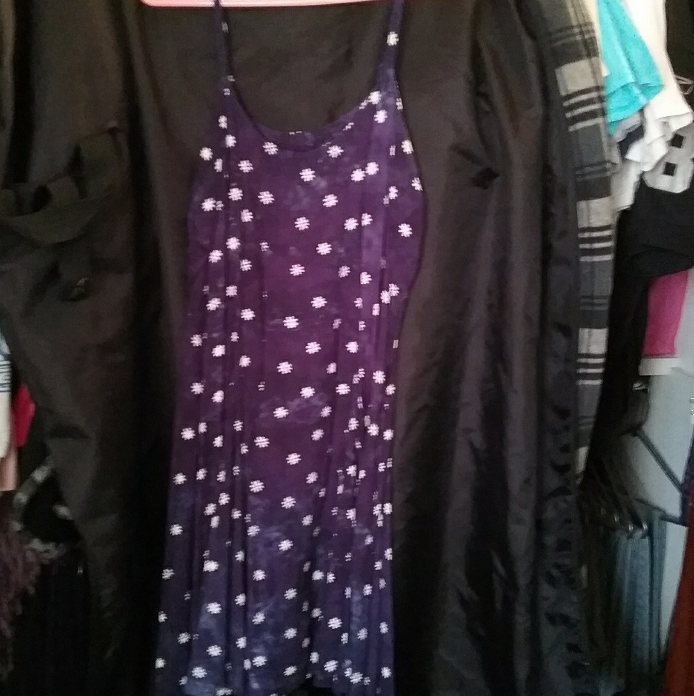 Short flared summer dress