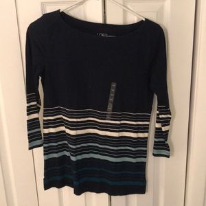 Striped long shirt