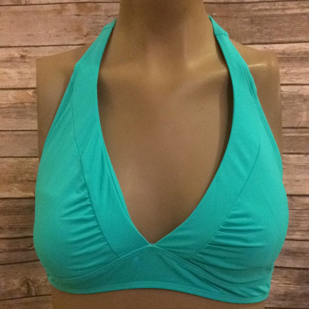 Athleta swim top teal size Medium