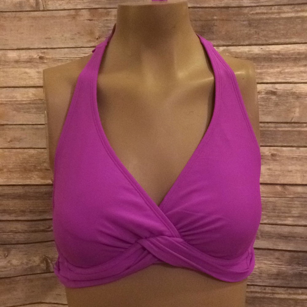 Athleta swim top size 32D/DD pink