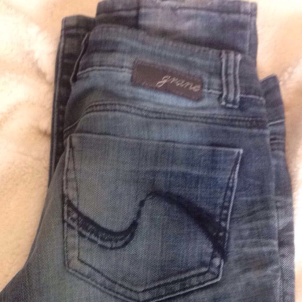 Grane Blue Wash Jeans. Size 3.