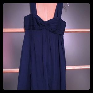 j crew silk chiffon dress for the holidays