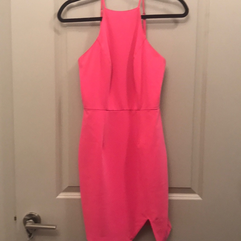 Pink dress from Revolve