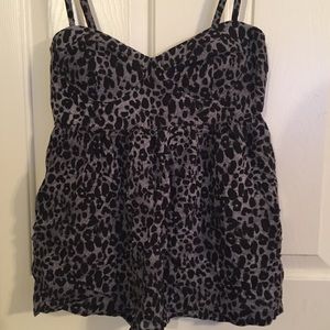 Forever 21 Leopard Print Top