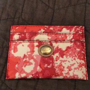 Coach credit card holder