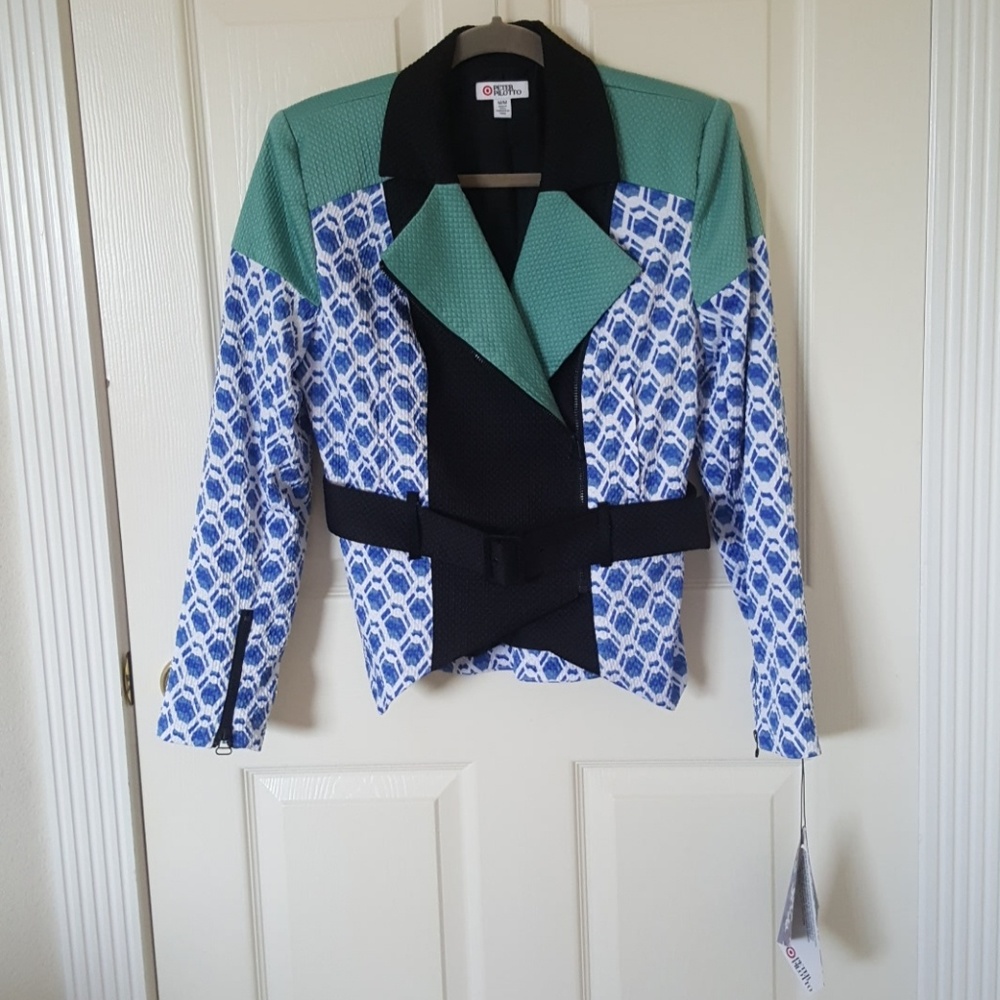 NWT Peter Pilotto for Target moto jacket