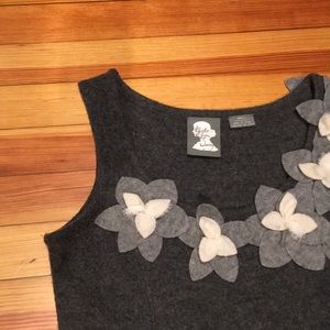 Anthropologie Dresses - Grey boiled wool Anthropologie dress Anthropologie Dresses - Grey boiled wool Anthropologie dress