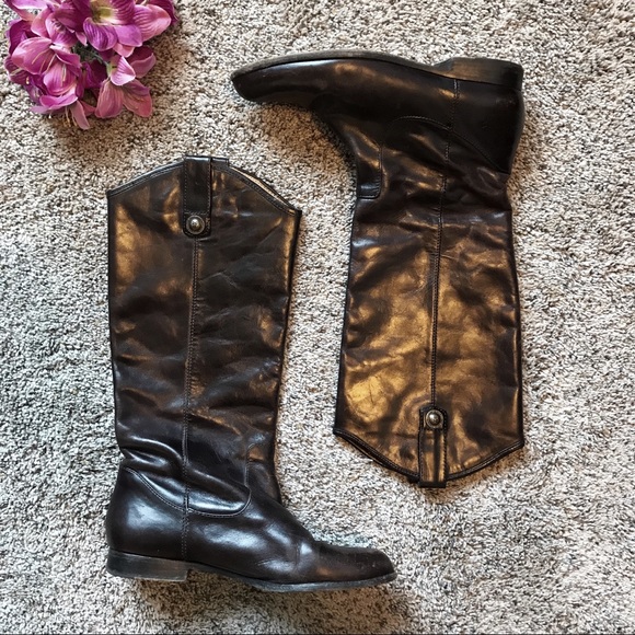 Frye ✨vintage✨ Cindy leather Boots - Picture 7 of 8