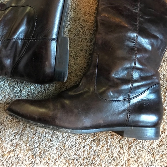 Frye ✨vintage✨ Cindy leather Boots - Picture 6 of 8