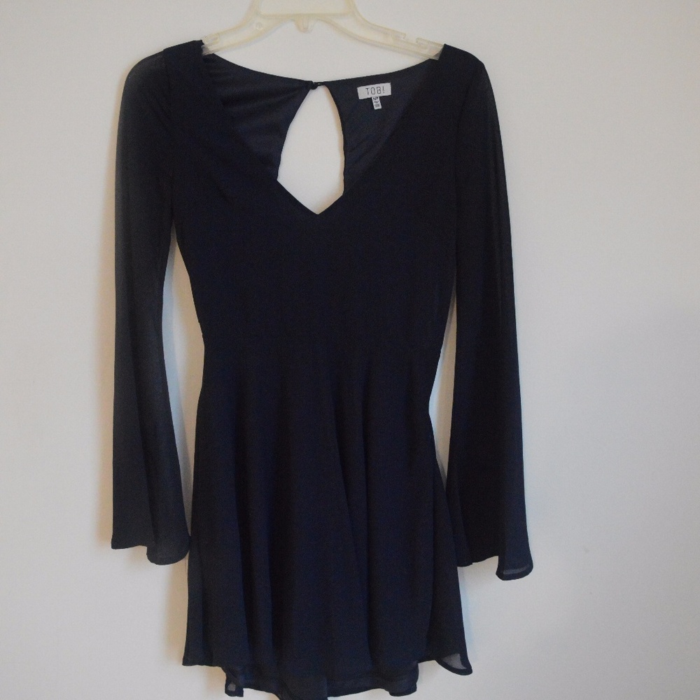 TOBI flare sleeve dress