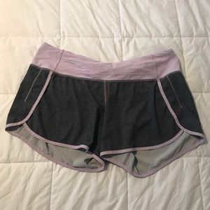 Lululemon Speed Shorts. Size 8