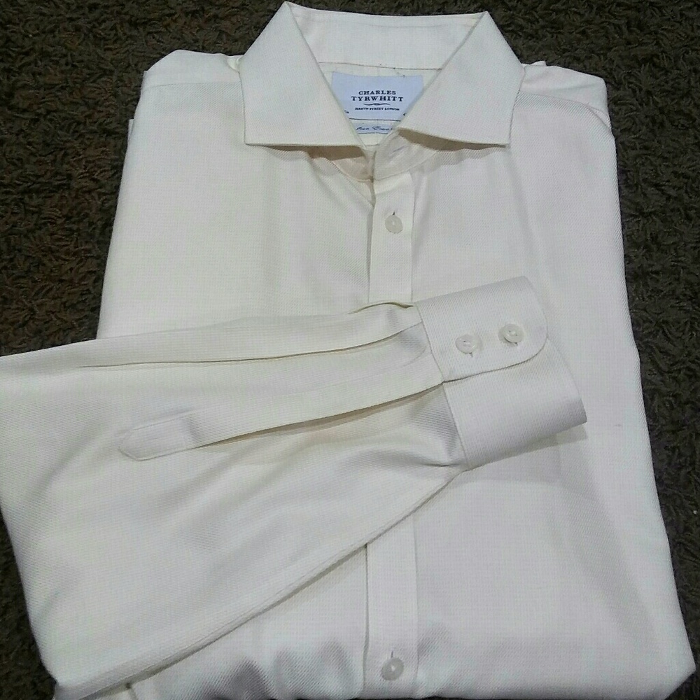 Charles Tyrwhitt Extra Slim Fit Lt. Yellow Shirt