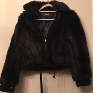 faux fur jacket