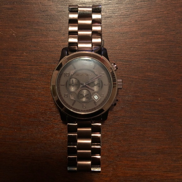MK8204 Michael Kors Runway Stainless Steel Quartz