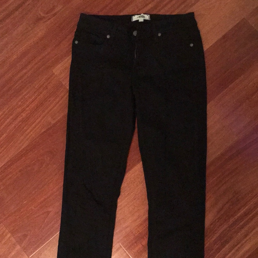 Paige brand black jeans