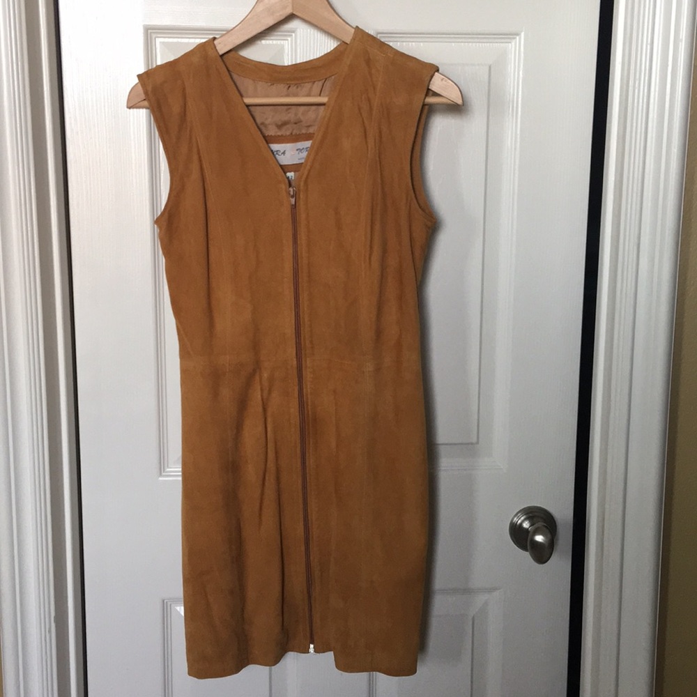 Suede Leather Dress