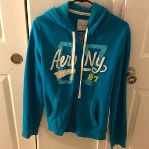 Sweater with zipper
