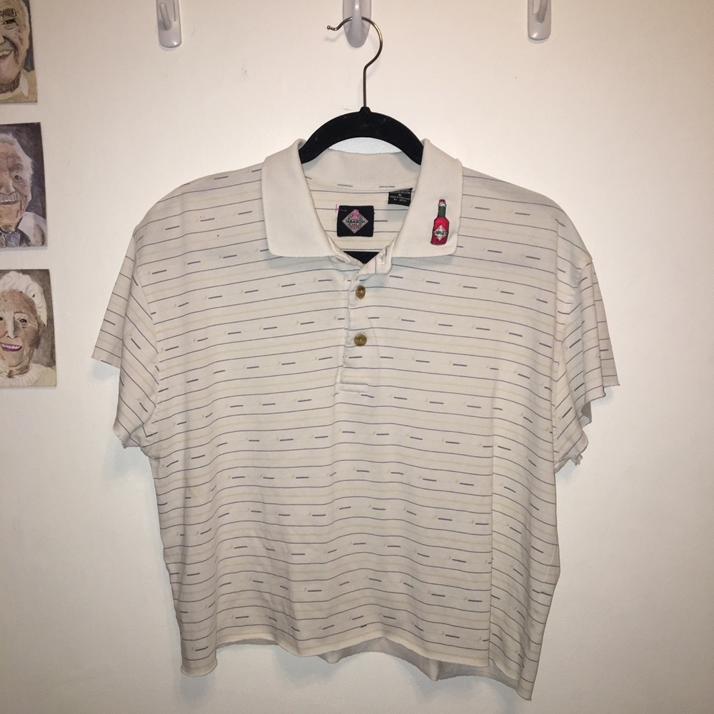 Vintage Tabasco - Raw Hem Polo