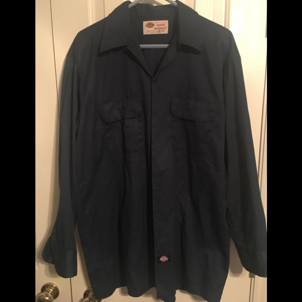 Dickies long sleeve button up