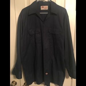 Dickies long sleeve button up
