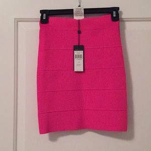 Sale!! Must go...NWT BCBG Neon pink bandage skirt