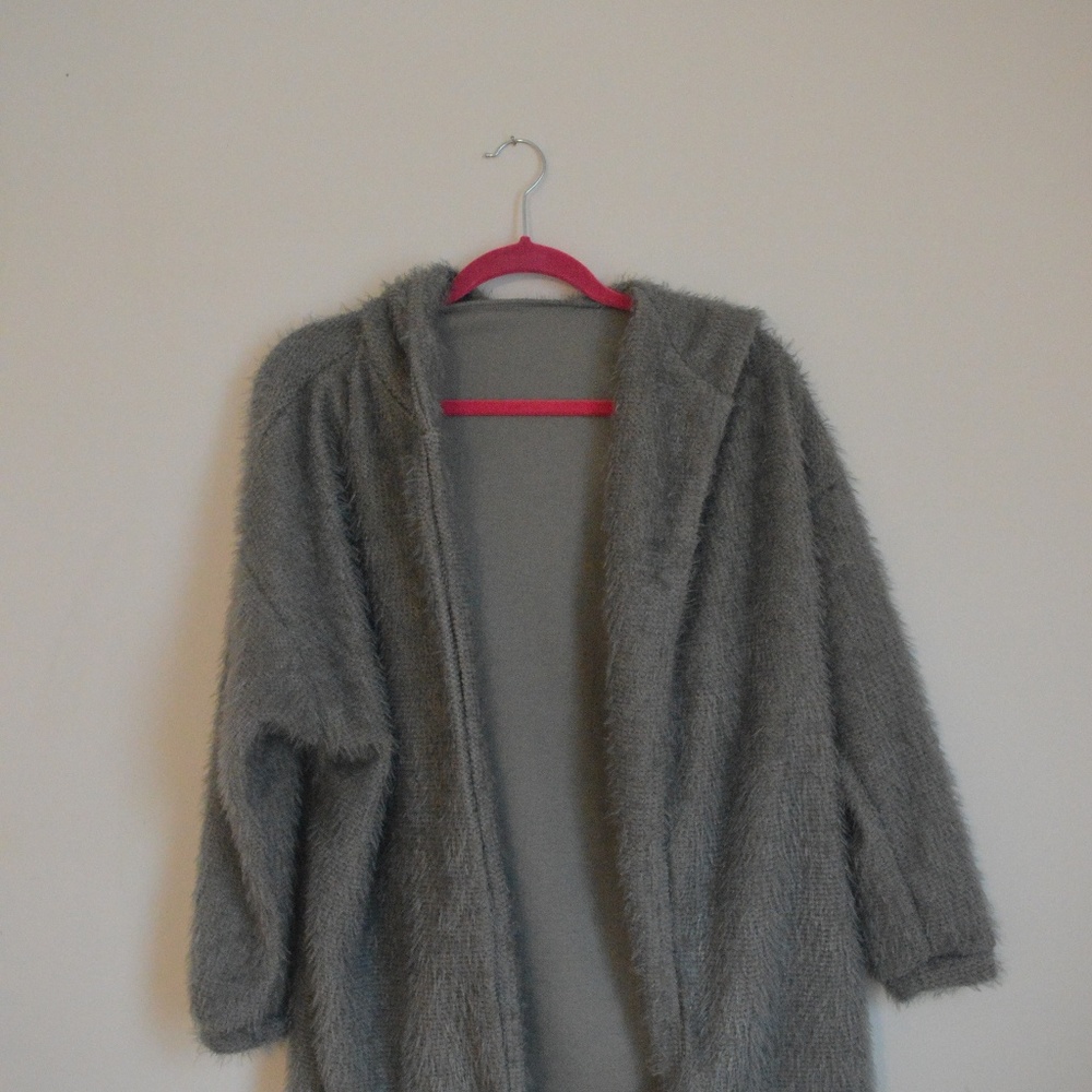 Fuzzy Cardigan