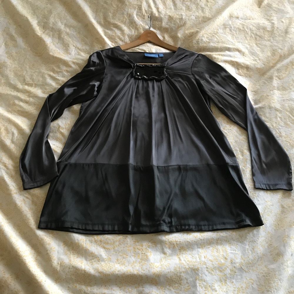 Satiny Formal Tunic from Simply Vera Wang