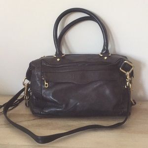 Rebecca Minkoff MAB morning after bag black/gold