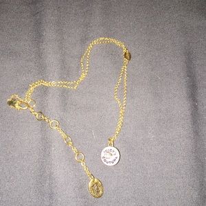 Juicy couture pink cupcake necklace