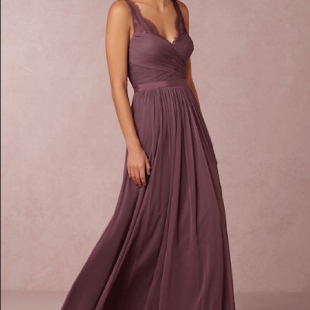 BHLDN Fleur Bridesmaid Dress - Antique Orchid