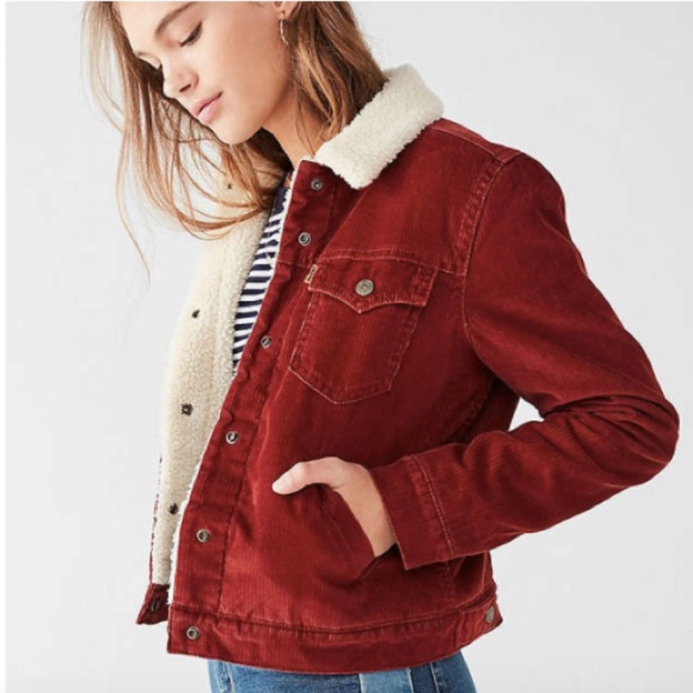 Levi’s Corduroy Sherpa Jacket S