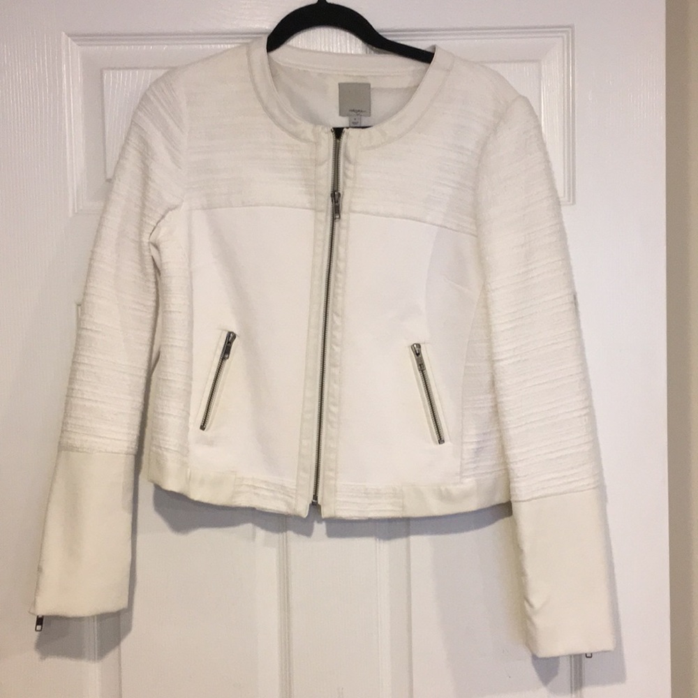 Nordstrom Halogen White Jacket