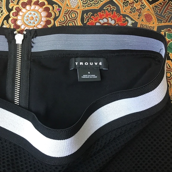 LAST DAY Trouve Mesh Pencil Skirt - Picture 6 of 6