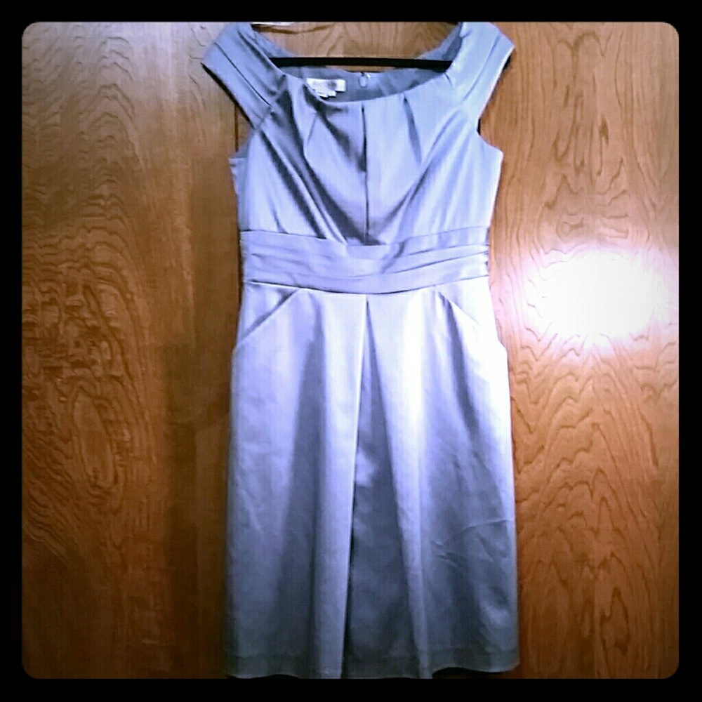 Slate Cocktail Dress (with Pockets!)
