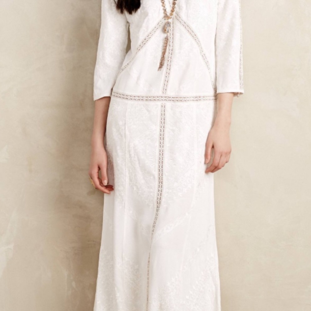 White 12th St by Cynthia Vincent maxi dress $495 0