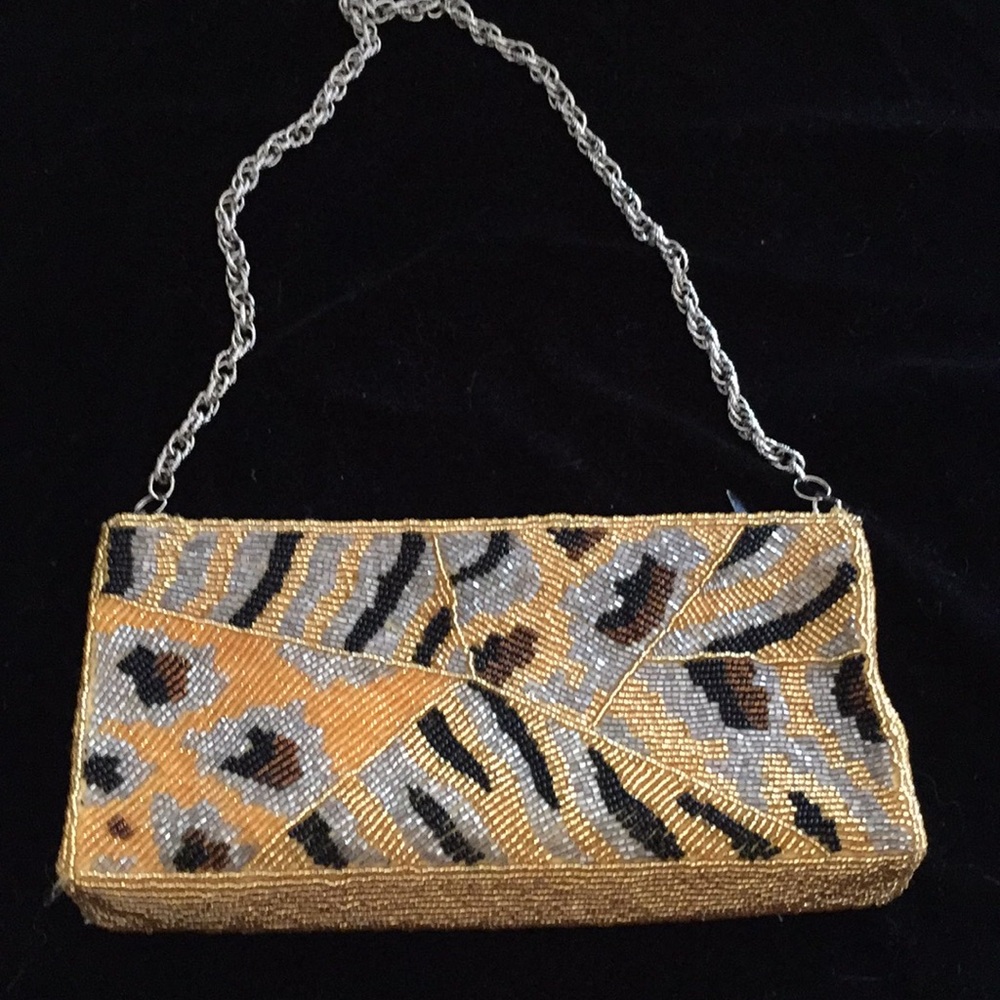 beaded handbag