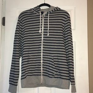 🎄H&M Striped Zip-Up Hoodie🎄