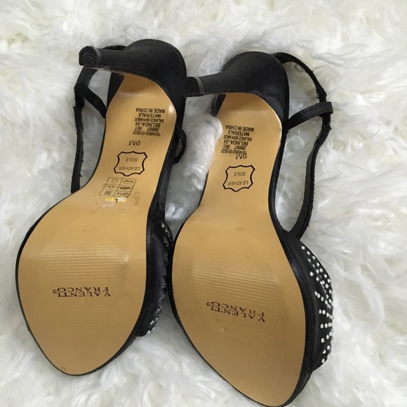 Sexy Rhinestone evening heeled sandals - Picture 4 of 4