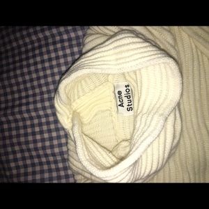 Acne Studios Knit Cream Sweater