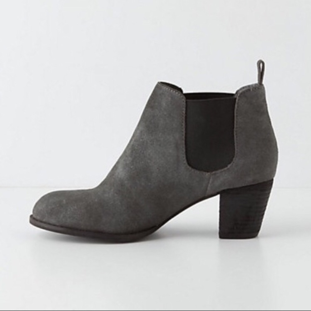 Belissima Grey Lyra Booties Size 8 1/2