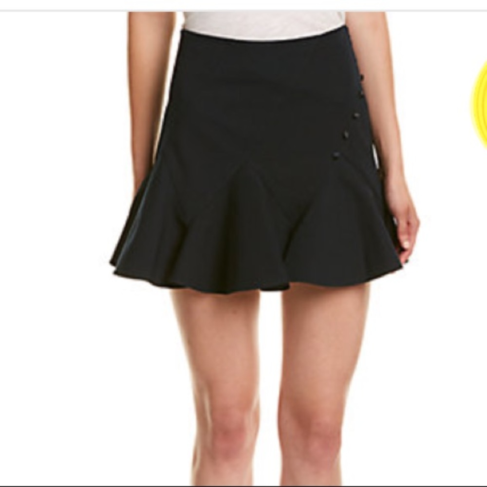 Derek lam crosby flared mini skirt