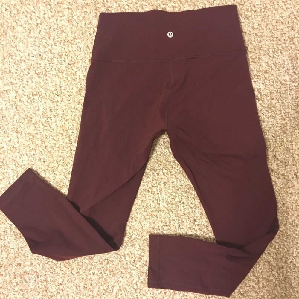 Lululemon Wunder Under Full on Luon 7/8 Pant