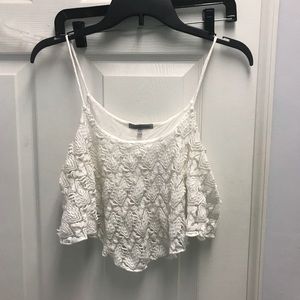 Lace crop top